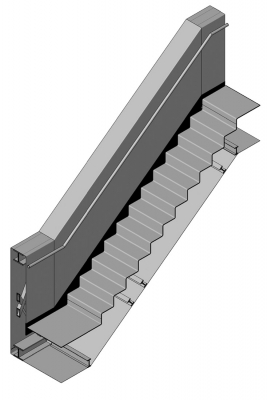 Obr. 3: Model opláštění