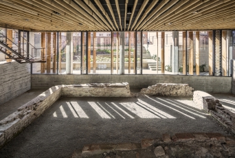 Obnova katedrály Kannikegården v Ribe; Lundgaard&Tranberg Architects, Copenhagen; foto: Anders Sune Berg