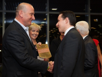 Ocenění převzal ředitel společnosti Mag. Gerald Resch, MBA