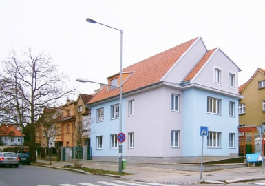 Nová budova Oftalmologického centra na Vinohradech