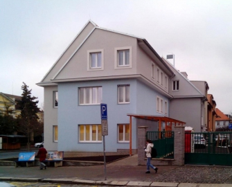 Nová budova Oftalmologického centra na Vinohradech