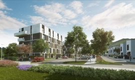 Projektu Berounská brána – vizualizace