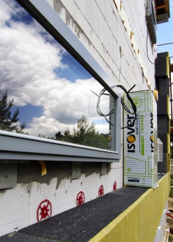 Obr. 6: Zateplení pasivního rodinného domu (Isover TWINNER)