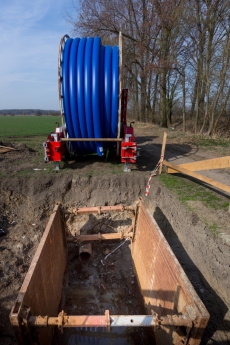Technologie Compact Pipe pro přivaděč vody na Kroměřížsku