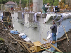 Obr. 21: Příklad 4 – hydroizolace anglických dvorků