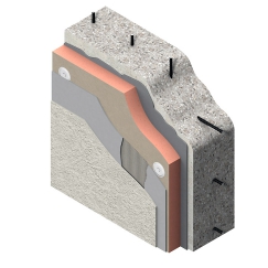 ETICS s výrobkem Kooltherm K5 Kontaktní fasádní deska