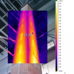 Termosnímek zkoušky