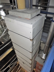 Komora pro simulaci promrznutí komínu