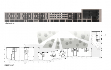 2. místo: Rudolf Nikerle (Ateliér Zavřel – Ščudla) – Rotterdam Noord
