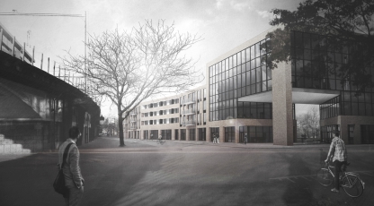 2. místo: Rudolf Nikerle (Ateliér Zavřel – Ščudla) – Rotterdam Noord