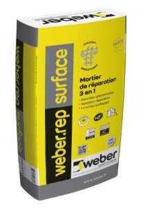 Vysprávková malta Weber.rep surface