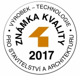 Známky kvality Výrobek – technologie 2017 bronzová