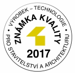 Známky kvality Výrobek – technologie 2017 zlatá