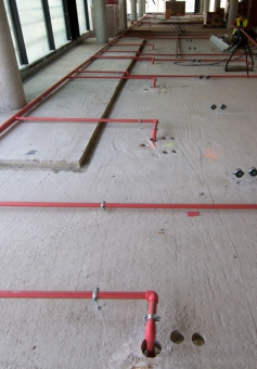 Pohledové betony Paláce Národní