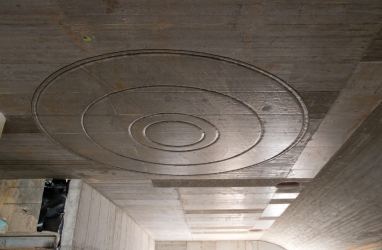 Pohledové betony Paláce Národní