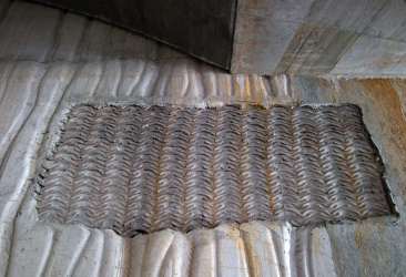 Pohledové betony Paláce Národní