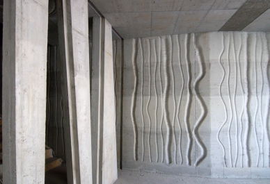 Pohledové betony Paláce Národní