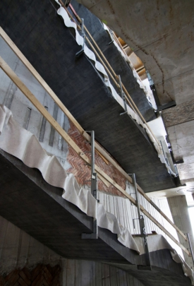 Pohledové betony Paláce Národní