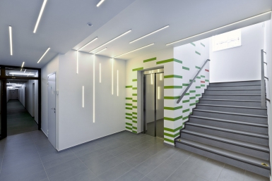 Vstupní hala bytového domu