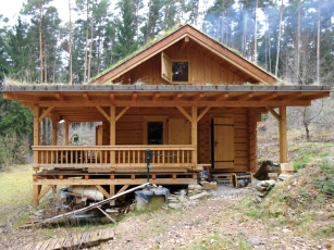 Rekreační chata v přírodě; Robert Malý – Hoblina