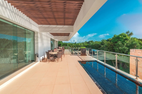 Barevný koncept vycházející z živlu země