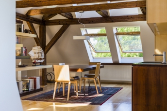 Střešní okna VELUX zajistí dostatek denního světla a čerstvého vzduchu 