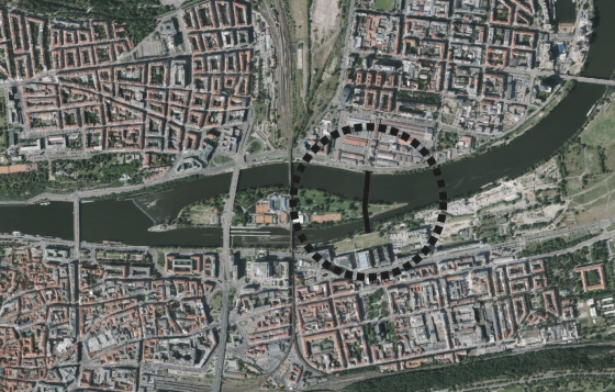 Praha vyhlásila architektonickou soutěž na lávku mezi Holešovicemi a Karlínem