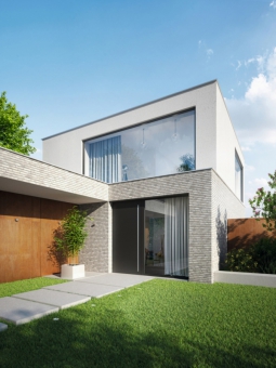 Sloupko-příčkový fasádní systém Schüco FWS 35 PD