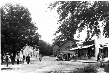 Ve středu celého areálu stojí nejstarší budovy pocházející ještě z dob Karla Budischowského, tedy z přelomu 19. a 20. století. I ty jsou nově opraveny a využívají je zejména firmy. V šedé budově vlevo sídlí podnik Selva Shoes vyrábějící boty, který tak navázal na borovinskou tradici.