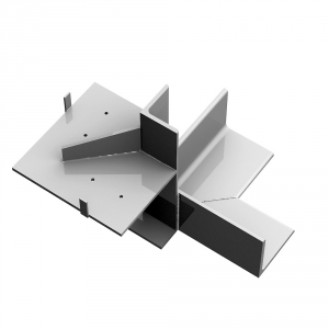 Pohled na hlavici shora