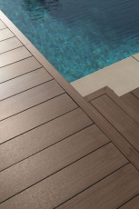 Kompozitní terasová prkna Duro z rýžových slupek a čistého PVC