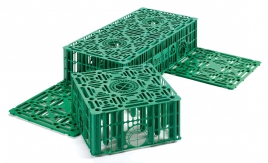 Stormbox je otevřený stavebnicový systém, z něhož lze jednoduše vytvořit libovolně velký podzemní prostor pro zadrženou vodu