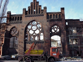 Pohled ze strany rozety