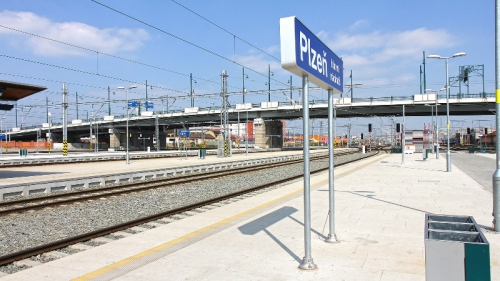 Obr. 6: Uzel Plzeň, 1. stavba – přestavba pražského zhlaví