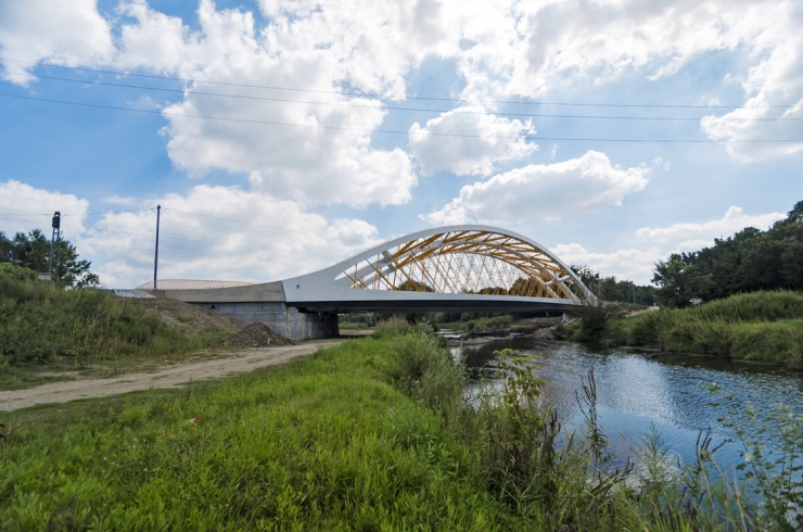 Obr. 15: Výsledný stav – most uprostřed přírody