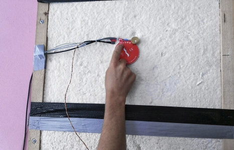 Obr. 9–12: Instalace panelů BRIMEE (červenec 2016)