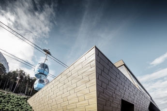 Údolní stanice lanovky Seiser Alm od Prefy