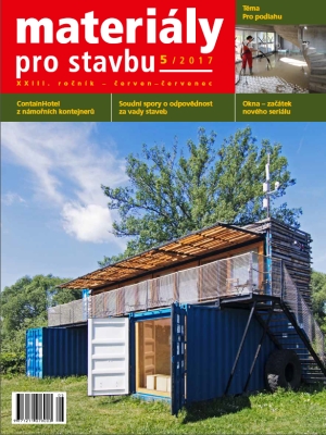 Materiály pro stavbu 5/2017