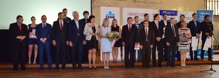 Společné foto oceněných