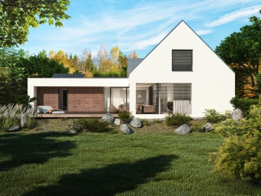 Vítězný návrh č. 16, autor Ing. arch. Bohumil Brůža