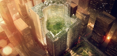 Marina One v Singapuru – vizualizace