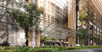 Marina One v Singapuru – vizualizace