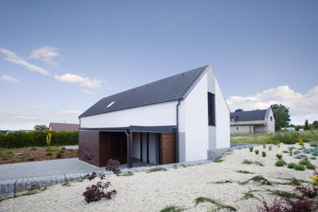 Pasivní rodinný dům ze zdiva Sendwix v Chelčicích