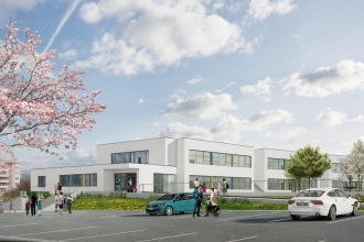 Mateřská škola Kamechy II – vizualizace