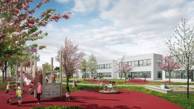 Mateřská škola Kamechy II – vizualizace