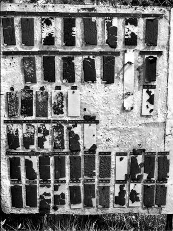 Obr. 23: Panel č. 3, stav 1990 (15 let)