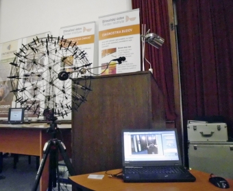 Ukázka akustické kamery Dřevařského ústavu a IHD Drážďany