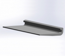 Obr. 3: Jednoduchý nosič skel (typ A)