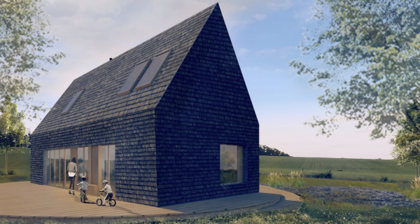 3. místo: Dům Slunečnice – Nikoleta Slováková, Tomáš Vaněček 