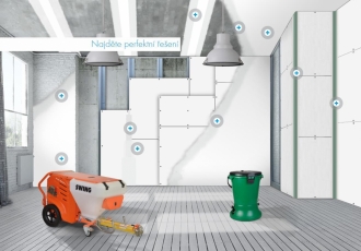 Využití produktů Knauf Perfect Surfaces